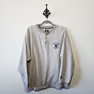 Vintage Starter University Of Maine Black Bears Shirt Size XL Button Collar